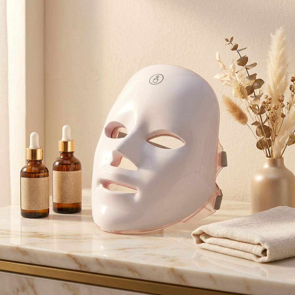 Editorial lifestyle image of AuraLume ritual